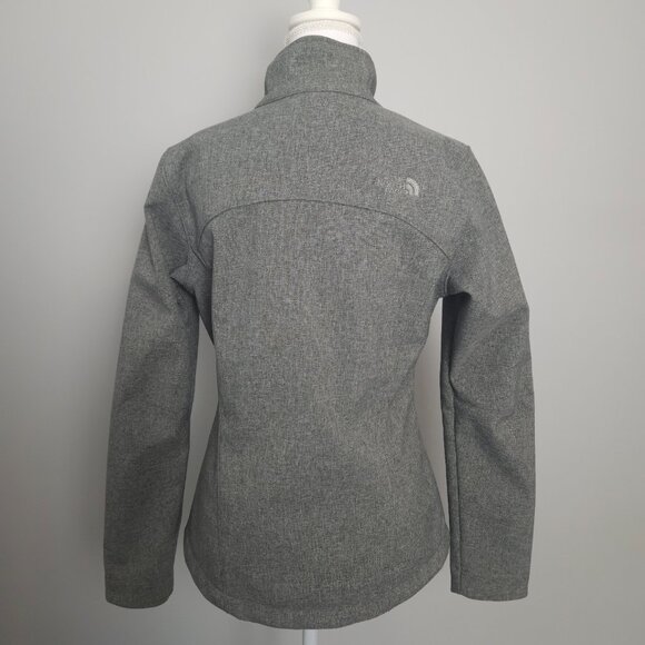 The North Face S Women’s Jacket Full-Zip Heather Gray Fleece Lined – Small - Picture 6 of 7